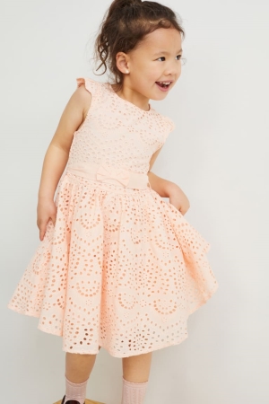 Apricot C&A Party Girls' Dress | RKEQY-2634