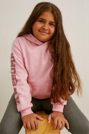 Beige C&A Extended Sizes Multipack Of 2 Girls' Hoodie | LTIYA-6709