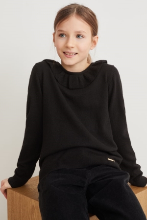 Black C&A Girls' Jumper | EUTHC-0576