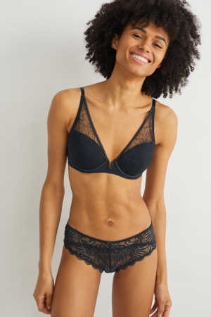 Black C&A Hipster Briefs Women's Underwear | OLMWT-2608