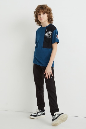 Black C&A Joggers Boys' Trousers | WMZJQ-1589