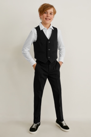 Black C&A Mix-and-match Suit Boys' Trousers | AQUXI-9468