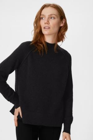 Black C&A Recycled Women's Jumper | DAXMV-4580