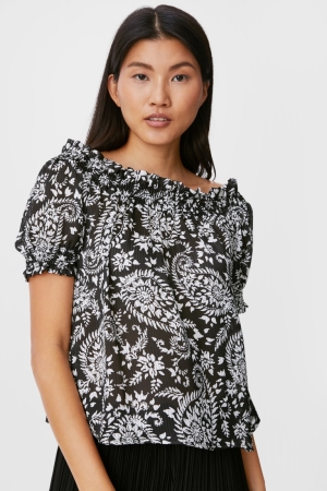 Black C&A Women's Blouses | LODUQ-8715