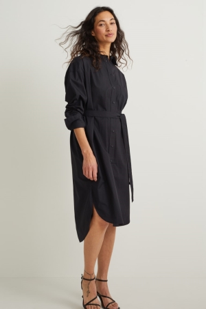 Black C&A Women's Dress | VIHYC-2364