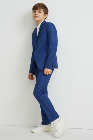 Blue C&A Mix-and-match Suit Boys' Trousers | NWBDI-5369