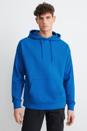 Blue C&A Organic Cotton Men's Sweatshirts | AVYRH-1954