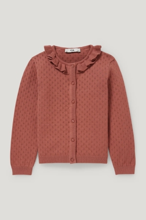 Brown C&A Girls' Cardigan | GRLZJ-8195