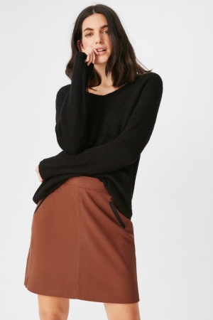 Brown C&A Women's Skirts | CIAWK-9715