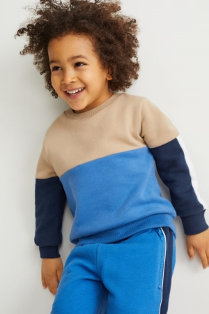 Dark Blue C&A Girls' Sweatshirts | SFDYJ-6139