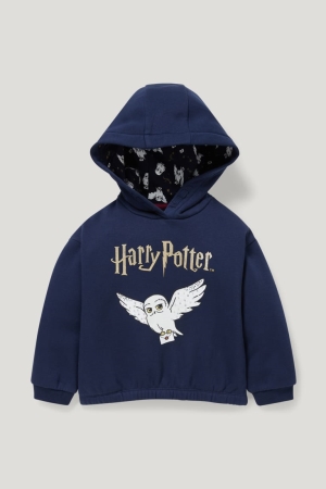 Dark Blue C&A Harry Potter Girls' Hoodie | BTJLM-3748