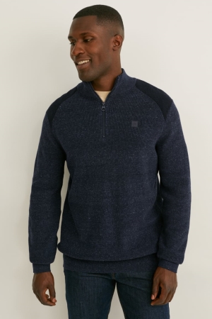 Dark Blue C&A Men's Jumper | HDQXJ-3675