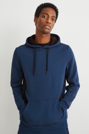 Dark Blue C&A Men's Sweatshirts | BDYKP-4210