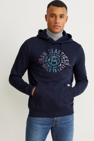 Dark Blue C&A Men's Sweatshirts | FSTYP-1430