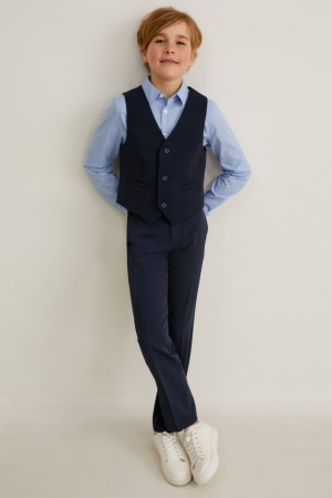 Dark Blue C&A Mix-and-match Suit Boys' Trousers | IWNDS-7324