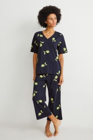 Dark Blue C&A Pyjamas Women's Nightwear | QUIDA-7924