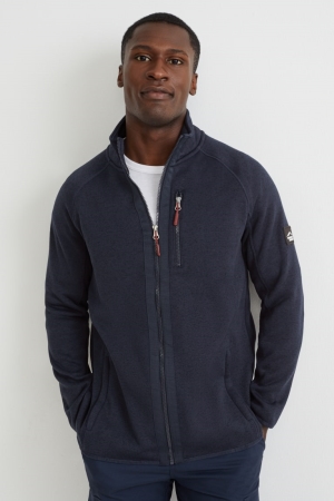 Dark Blue C&A Thermolite® Ecomade Recycled Men's Sweatshirts | VDPJW-4106