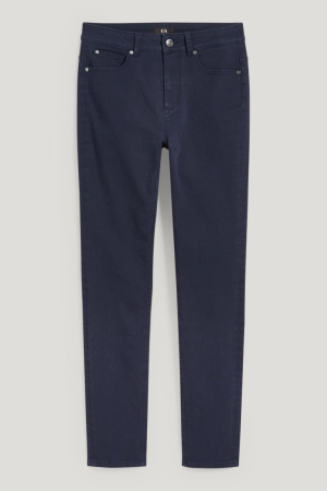 Dark Blue C&A Trousers Women's Trousers | AFNRC-1268