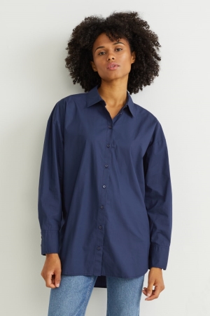 Dark Blue C&A Women's Blouses | FADLS-0273