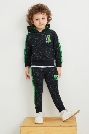 Dark Gray C&A Minecraft Joggers Boys' Trousers | WZHRB-7426