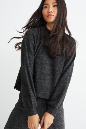 Dark Gray C&A Recycled Women's Sweatshirts | KEWRV-6108