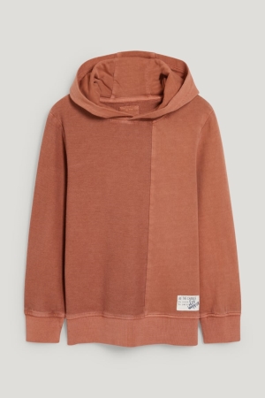 Dark Orange C&A Girls' Hoodie | ZDXAV-3526