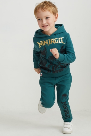 Dark Turquoise C&A Lego Ninjago Joggers Boys' Trousers | DJXCK-6057