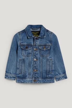 Denim Light Blue C&A Denim Girls' Jackets | YNERQ-2567