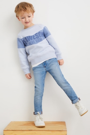 Denim Light Blue C&A Skinny Boys' Jeans | TYMGB-4238