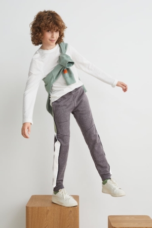 Gray / Rgreen C&A Joggers Boys' Trousers | LXOCZ-4861