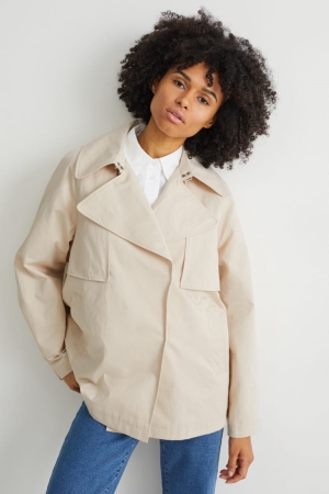 Light Beige C&A Women's Jackets | IVGUL-1952