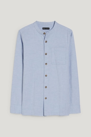 Light Blue C&A Boys' Shirts | YNPIT-8913