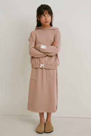 Light Brown C&A Girls' Skirts | UZQDT-5467