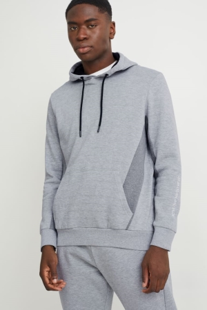 Light Gray Melange C&A Men's Sweatshirts | NPDOX-9473