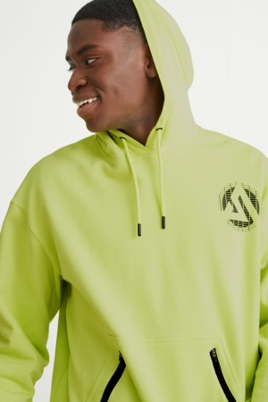 Light Green C&A Men's Sweatshirts | LMNZH-9631