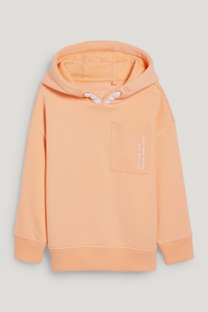 Light Orange C&A Genderneutral Recycled Girls' Hoodie | MINPH-5823