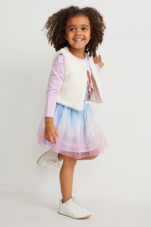 Light Violet C&A Frozen Set Long Sleeve , WaistAnd Girls' Skirts | ZXGFU-4356