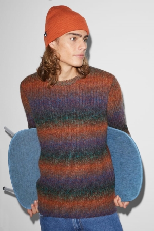 Multicoloured C&A Clockhouse Men's Jumper | MWXJR-9213