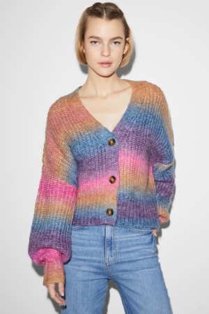 Multicoloured C&A Clockhouse Women's Cardigan | CRAJB-5310