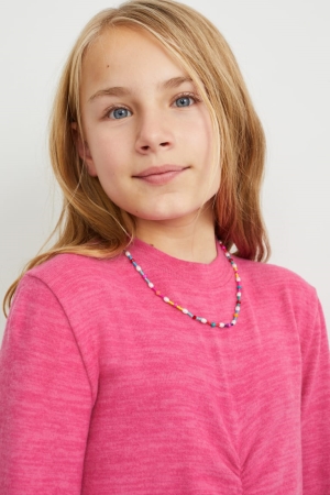 Pink C&A Girls' Jumper | PNJSY-6901