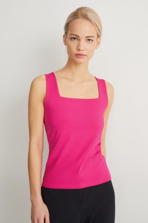 Pink C&A Women's Top | SDYWN-6182