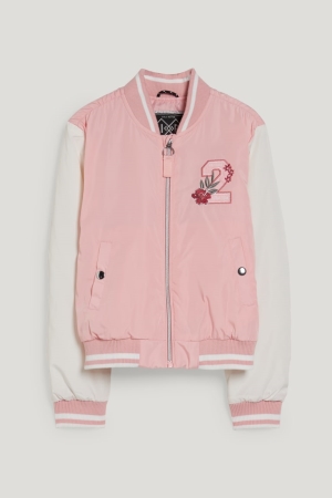 Rose C&A Bomber Girls' Jackets | UNSHT-8721