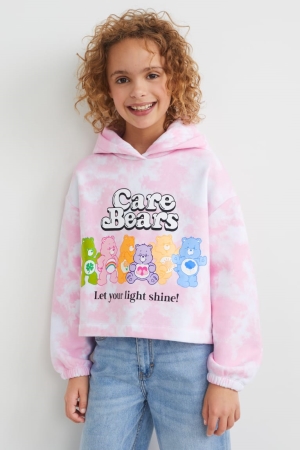 Rose C&A Care Bears Girls' Hoodie | XQMPN-4591