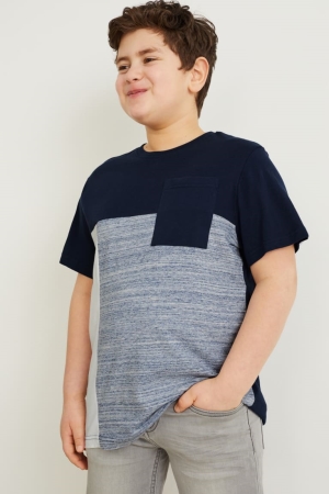 White C&A Extended Sizes Multipack Of 6 Sleeve Boys' T-shirts | WYKNI-2613