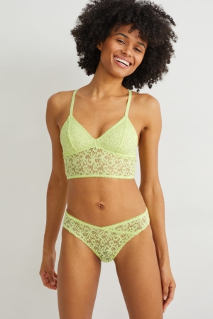 Yellow C&A Briefs Women's Underwear | VYJNT-5913