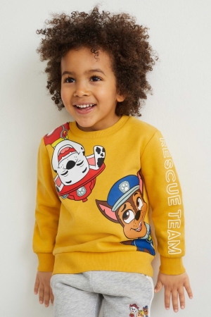 Yellow C&A Paw Patrol Girls' Sweatshirts | TPLXO-6190