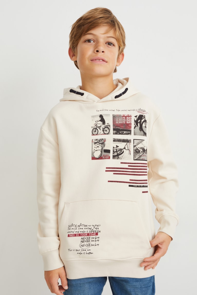 Beige C&A Girls' Hoodie | JVZUY-0471