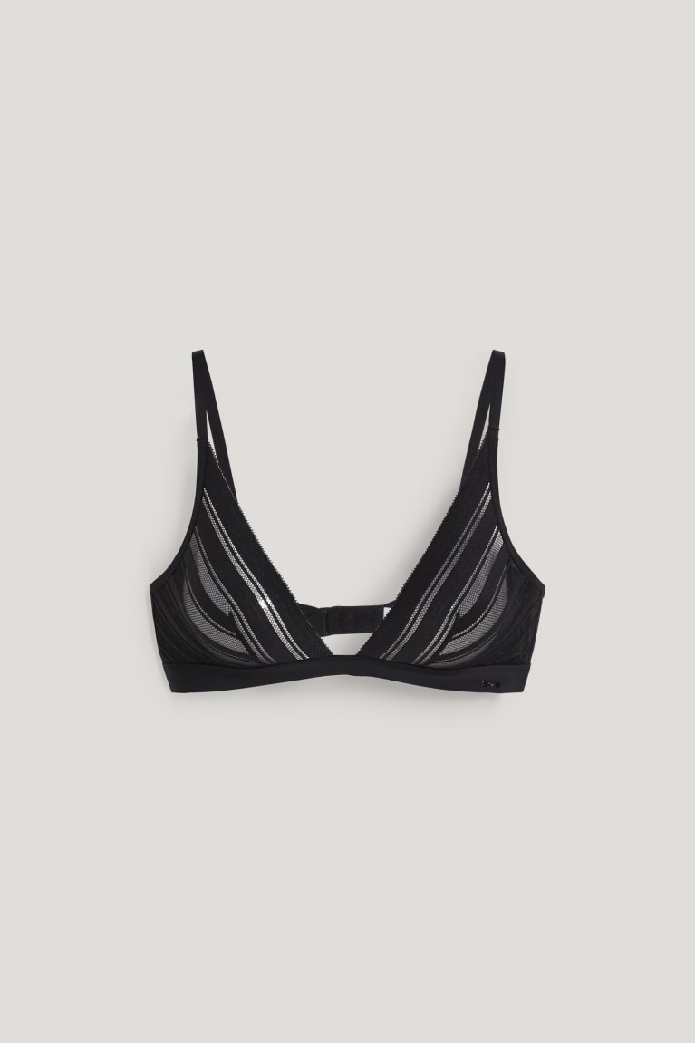 Black C&A Bralette Women's Underwear | IGUBC-1354