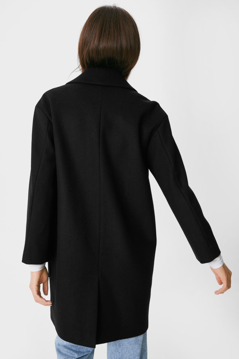 Black C&A Clockhouse Women's Coats | RFTIB-0613