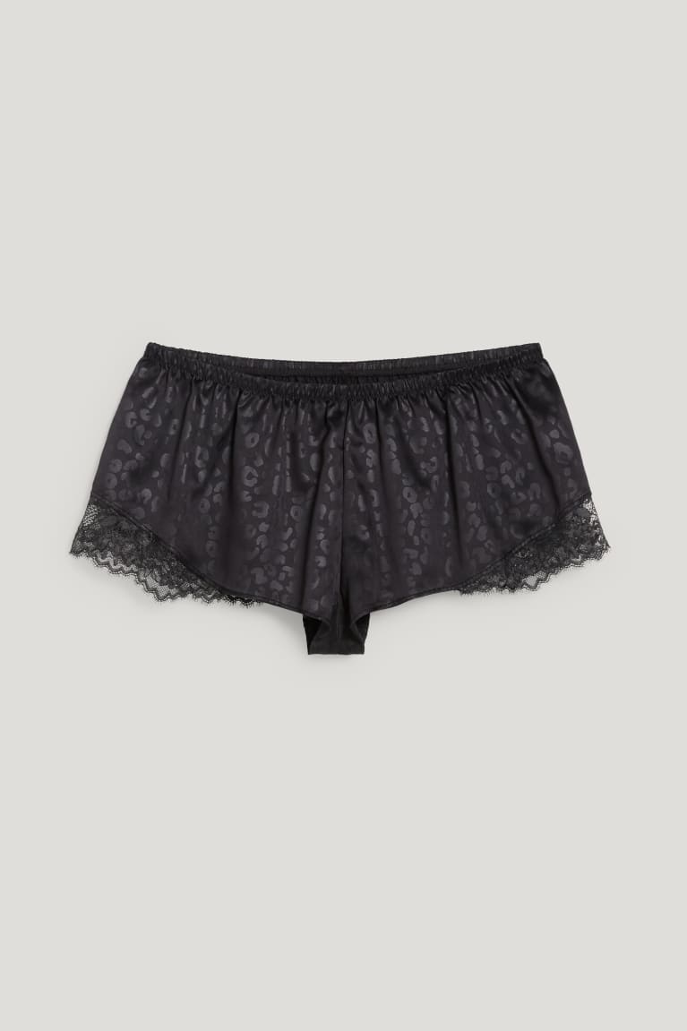 Black C&A French Knickers Women's Underwear | FZEKP-9756